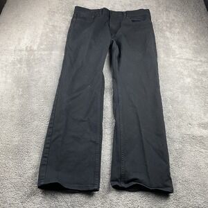 Denizen from Levis 285 Relaxed Fit Jeans Mens 33x30 Black Mid Rise